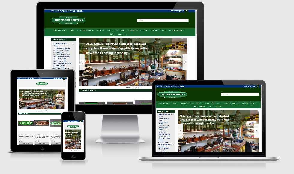 Junction Railwayana E-Commerce Website